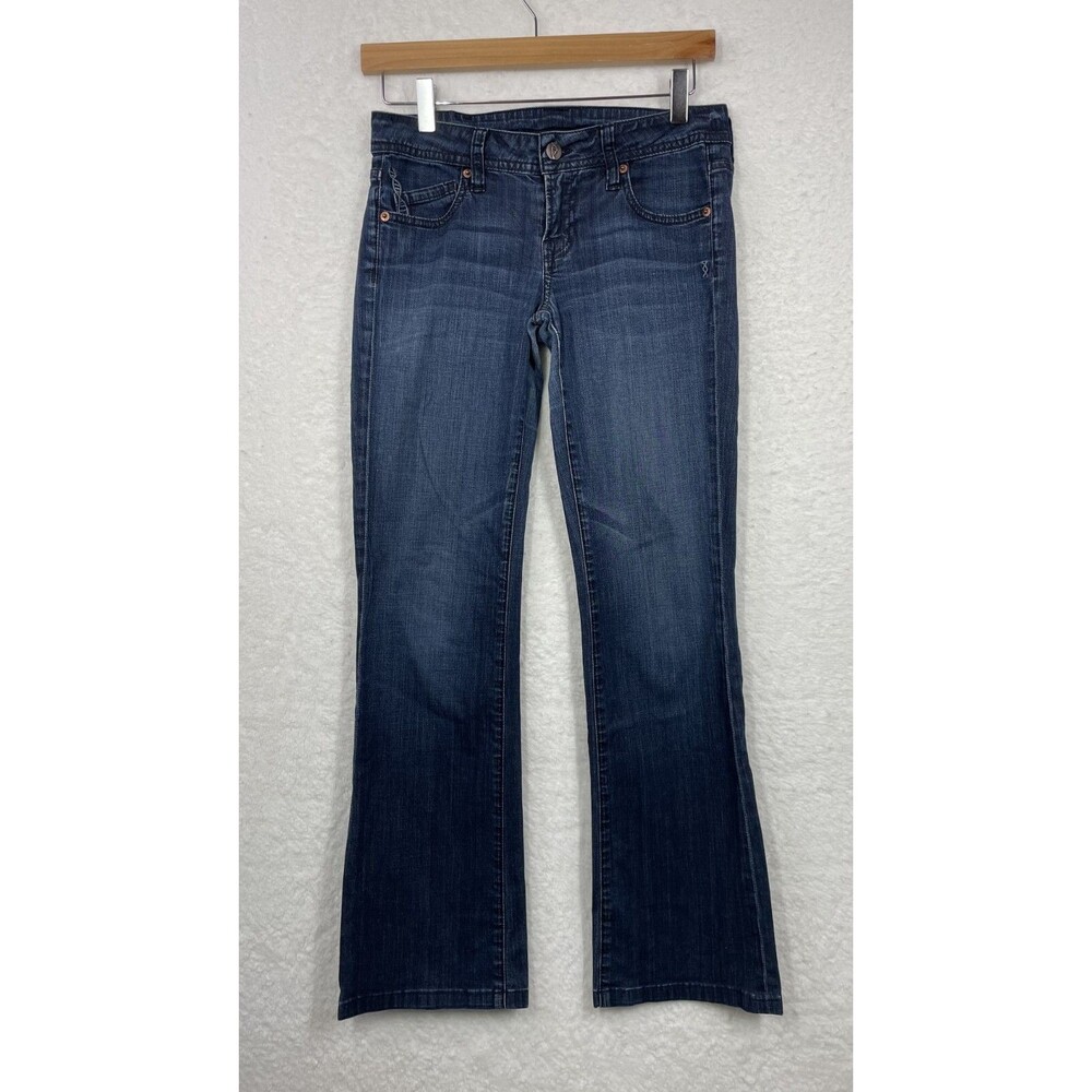 Genetic Denim The Riley Jeans 26 Womens Low Rise Y2K Jeans 27x29 Flare Jeans 26